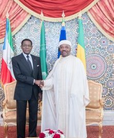 Teodoro Obiang reçu en audience par Ali Bongo
