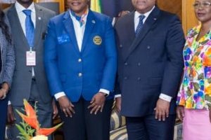 Le Rotary international reçu en audience à la primature gabonaise

