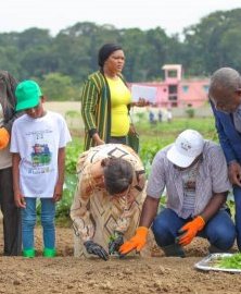 Sylvia Bongo marraine de la 2e édition des vacances agricoles du Gabon
