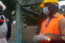Visite du site d’incinération de la société de gestion des déchets à risques infectieux HSE Gabon
