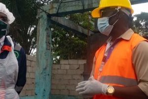 Visite du site d’incinération de la société de gestion des déchets à risques infectieux HSE Gabon
