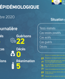 Coronavirus au Gabon : point journalier du 14 décembre 2020
