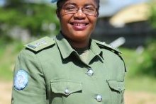 Une zambienne remporte le Prix de la femme policière de l’année de l’ONU
