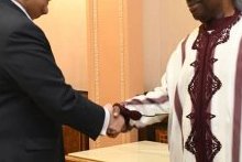 Ali Bongo reçoit en audience le secrétaire général de la CEEAC
