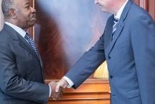 Ali Bongo s’entretient avec l’ambassadeur russe au Gabon

