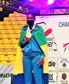 Dakar 2021 : La Gabonaise Urgence Mouega championne d’Afrique de taekwondo des -73 kg !
