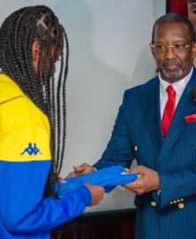 Jeux Africains 2024 : remise du drapeau national aux athlètes gabonais
