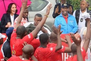 Ali Bongo donne le coup d’envoi de la course Run in Masuku 2019
