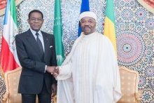 Teodoro Obiang reçu en audience par Ali Bongo
