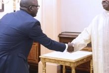 Ali Bongo reçoit le patron de la Caisse de dépôts et consignations (CDC)
