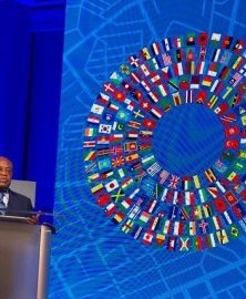 Assemblées annuelles du FMI : Verbatim d’Owono Mba lors d’un panel sur l’Afrique
