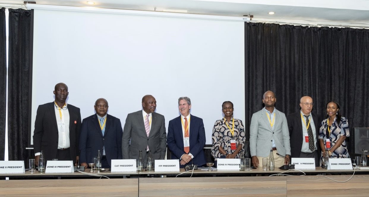 La Confédération africaine de tennis a un nouveau président et des responsables de zones
