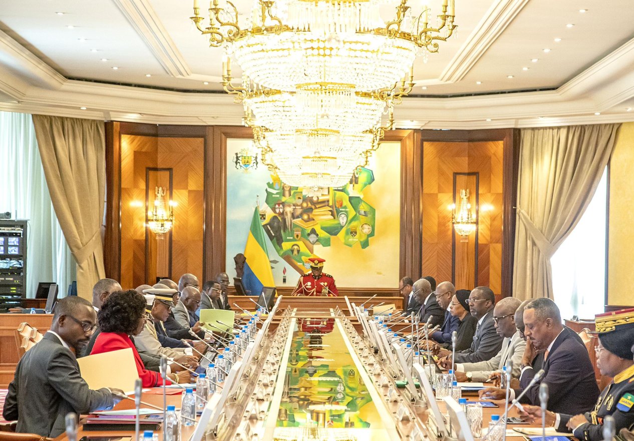 Communiqué final du conseil des ministres du Gabon du 23 février 2024
