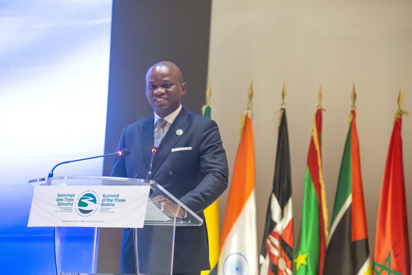 Sommet des trois bassins : discours du président de la transition du Gabon
