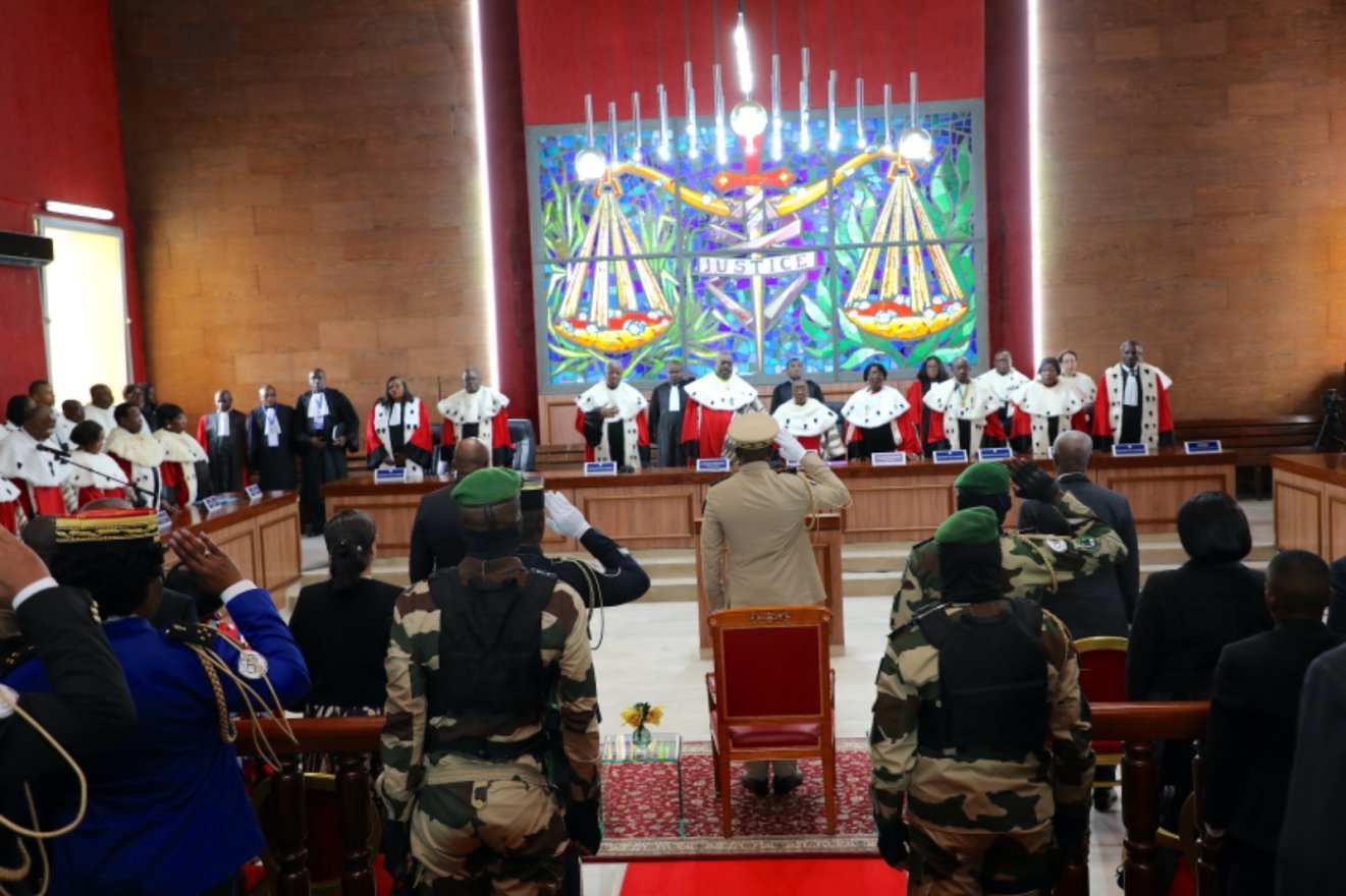 Le président Oligui Nguema préside la rentrée solennelle des cours et tribunaux
