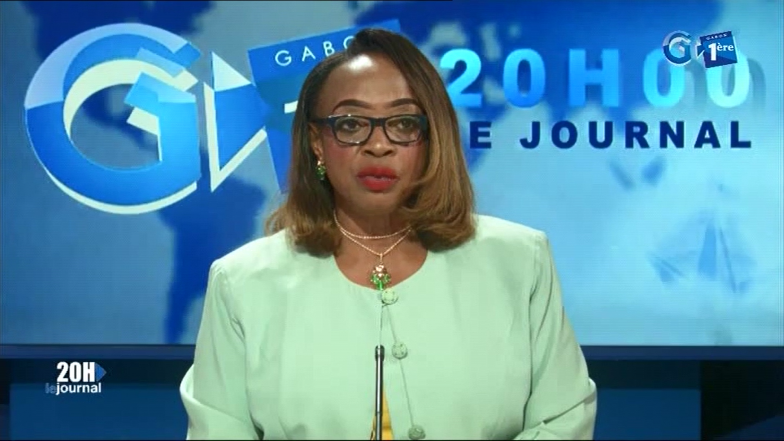Journal télévisé de 20h de Gabon 1ère du 25 août 2019
