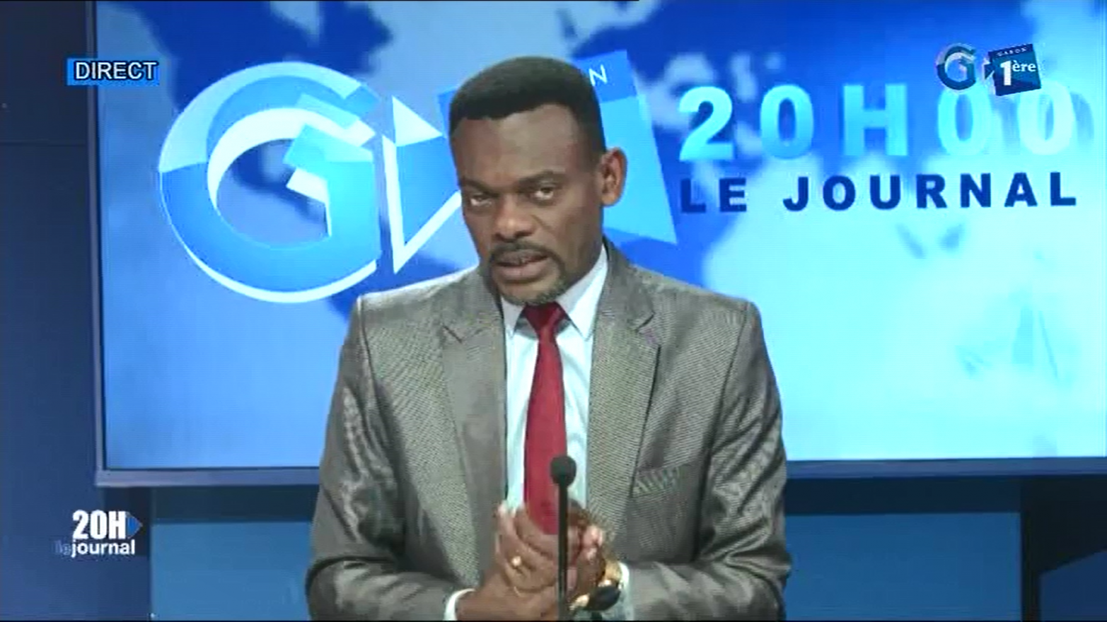 Journal télévisé de 20h de Gabon 1ère du 18 octobre 2019
