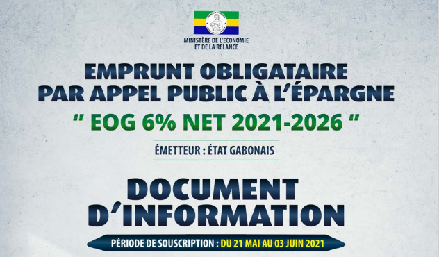 Le Gabon clôture son emprunt obligataire de 175 milliards sur le marché de la CEMAC

