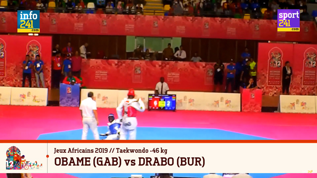 Jeux Africains 2019 : Anthony OBAME vs Aboubacar DRABO
