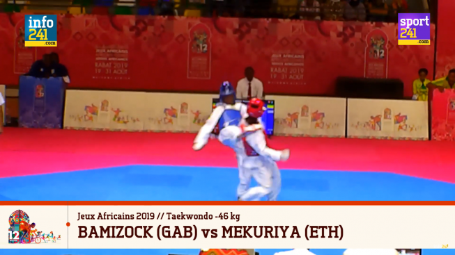 Jeux Africains 2019 : Leila BAMIZOCK vs Dinberu MEKURIYA
