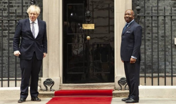 Ali Bongo s’entretient avec Boris Johnson à Londres
