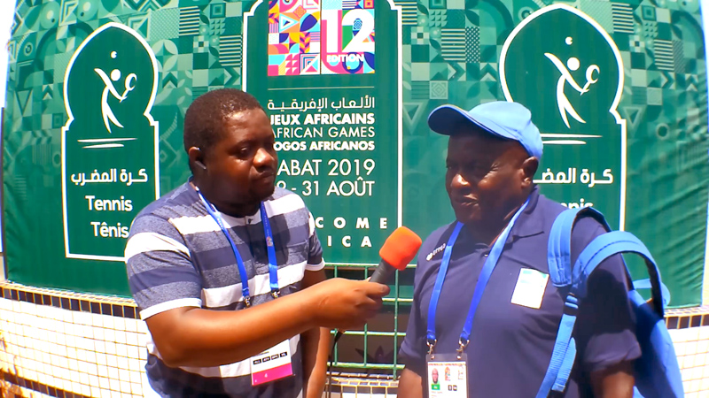 Jeux Africains 2019 : interview du DTN de la sélection gabonaise de tennis
