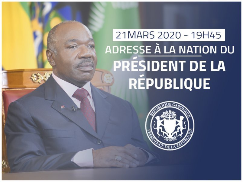L’intégralité du discours à la nation d’Ali Bongo du 21 mars 2020
