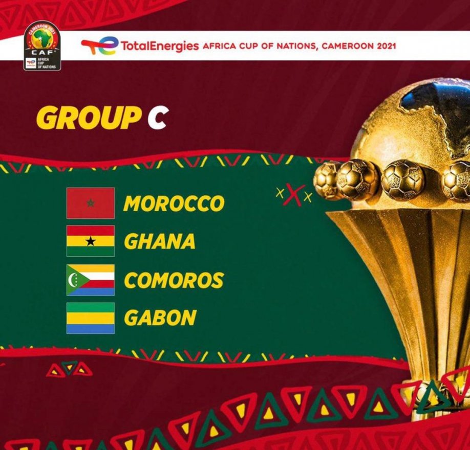 CAN 2021 : Le Gabon dans la poule C avec le Ghana, le Maroc et les Comores
