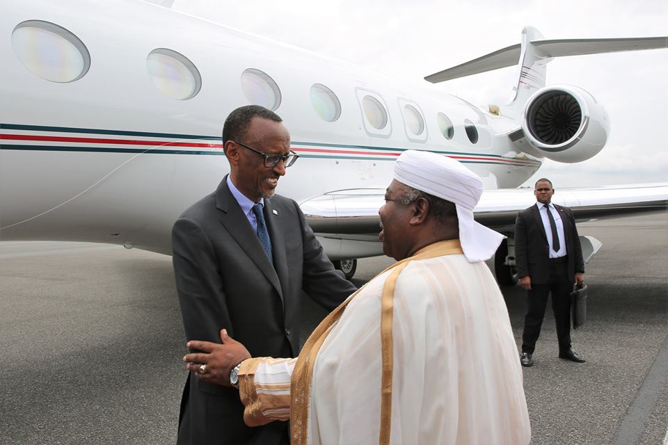 Paul Kagame attendu ce lundi 10 juin chez Ali Bongo
