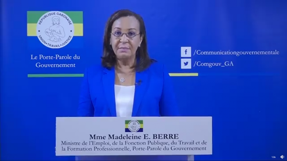 Communiqué final du Conseil des ministres du Gabon du 7 avril 2021
